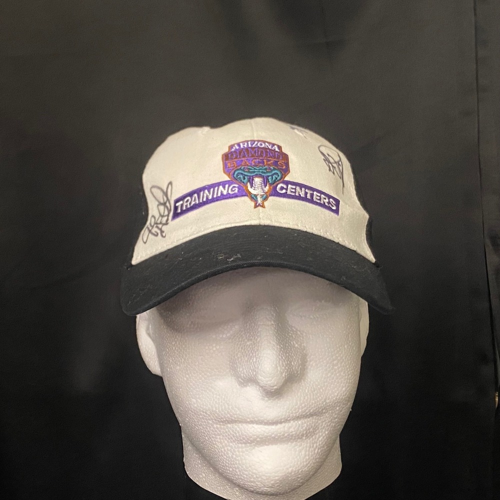 Arizona Diamondbacks Training Centers Hat Cap‎ Signed Baseball MLB